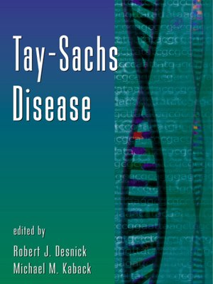 cover image of Tay-Sachs Disease